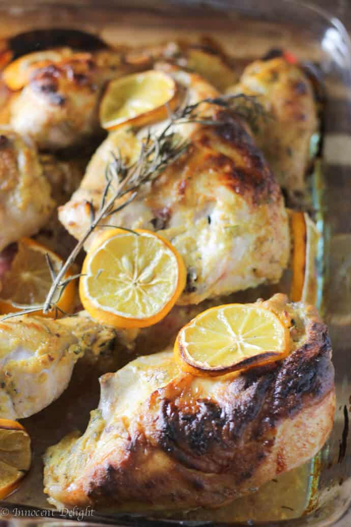 Dijon and Meyer Lemon Chicken