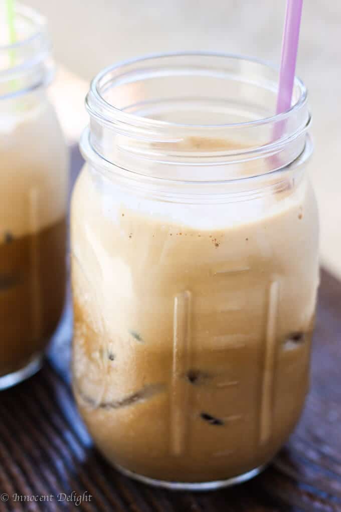 Greek Frappe Coffee is an amazingly light and creamy iced coffee that is refreshing and comforting at the same time. Fluffy and chilled coffee? Yes, please.