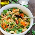 Quinoa pasta with No-cook tomato sauce