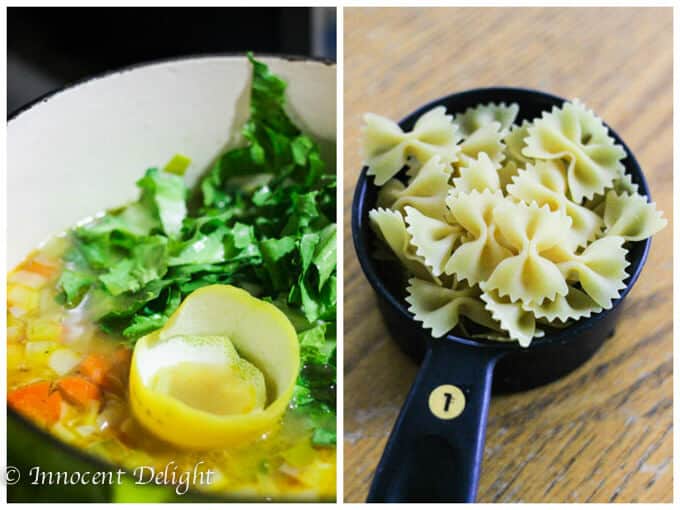 Leftovers turkey soup