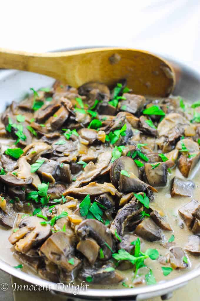 Creamy Wilde Mushroom Sauce