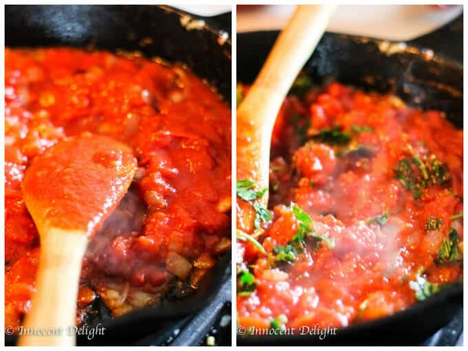 Turkish Inspired Eggplant with Tomatoes