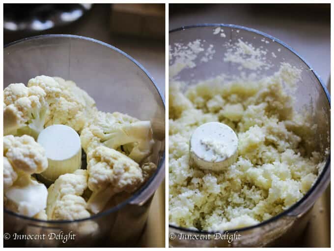 Cauliflower Crust Pizza Bites