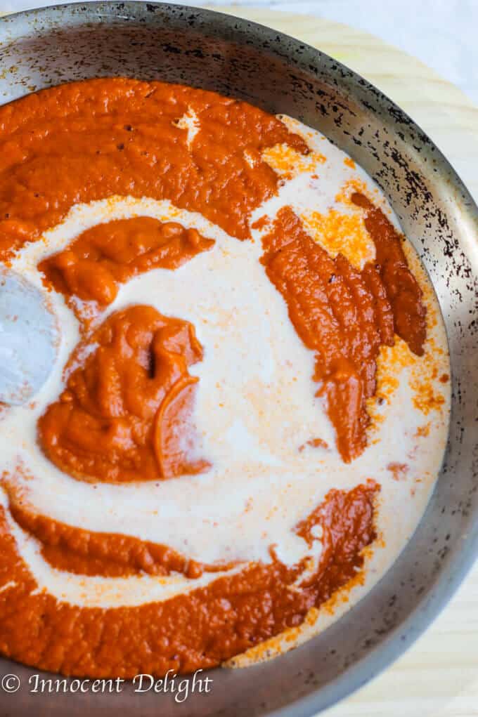 Penne Alla Vecchia Bettola - pasta recipe with Oven Roasted Tomato Sauce from the famous East Hampton's restaurant: Nick and Toni's, featured by Ina Garten on Food Network - Barefoot Contessa; with my little twist of using fresh tomatoes from my own garden.