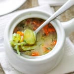 Traditional Polish Dill Pickle Soup