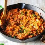 Leftover Turkey Spanish Rice