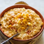 Unique Egg Salad with Corn, Cheese and Smoked Paprika