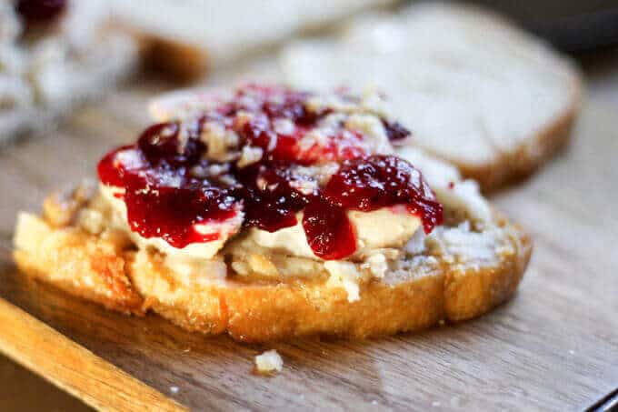 Leftover Turkey Sandwich - ultimate Thanksgiving perfect bite 