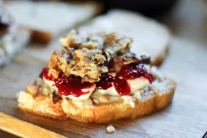 Leftover Turkey Sandwich - ultimate Thanksgiving perfect bite 