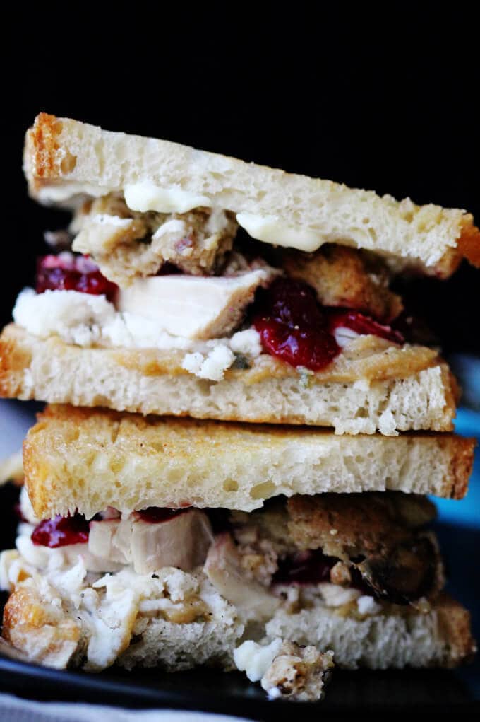 Leftover Turkey Sandwich