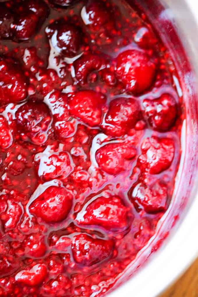 Raspberry Brie En Croute with Toasted Walnuts