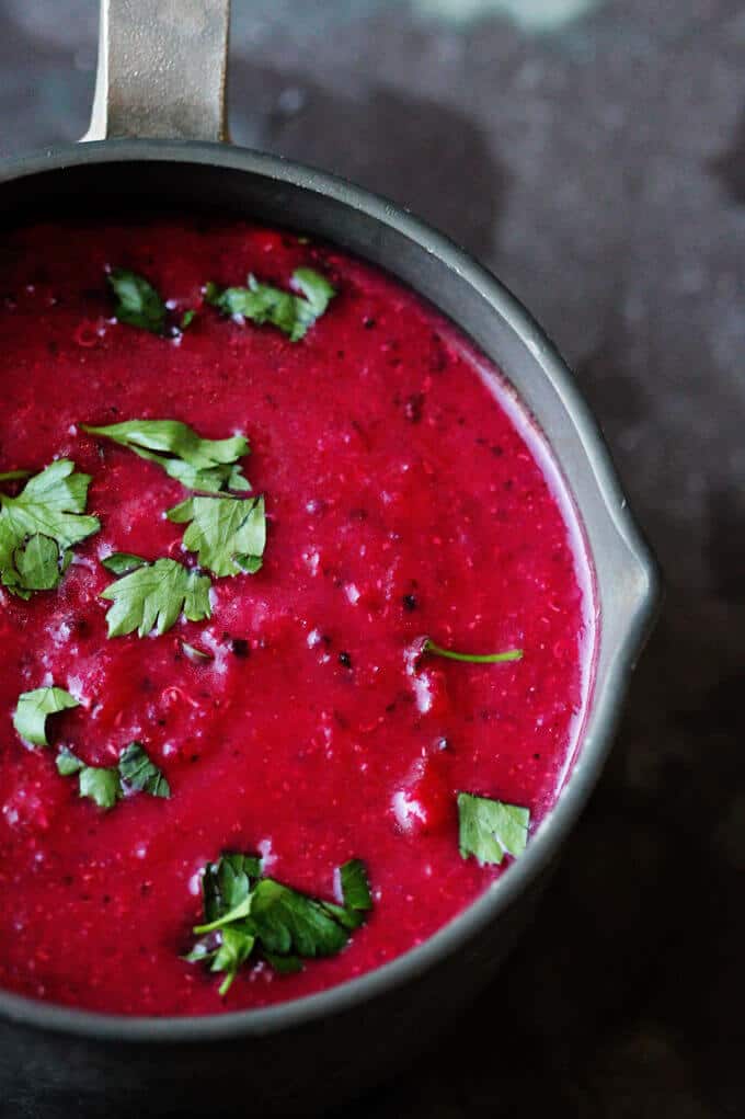 Beets Quinoa Avocado Soup - Powerhouse of nutrients