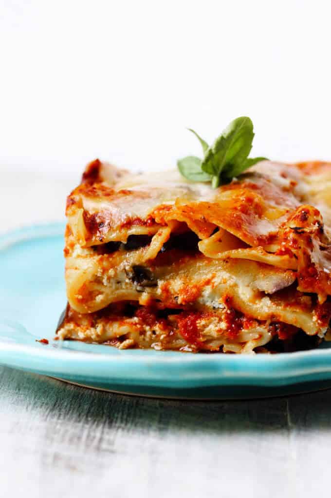 Slow Cooker Eggplant Lasagna is a perfect meal that incorporates seasonal ingredients (like ripe eggplant and fresh basil), requires minimal preparation, and is prepared entirely in a slow cooker.