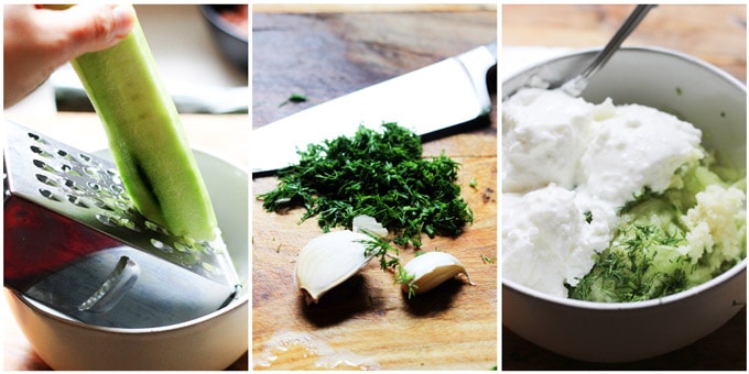 Honey BBQ Pork Souvlaki step by step 2