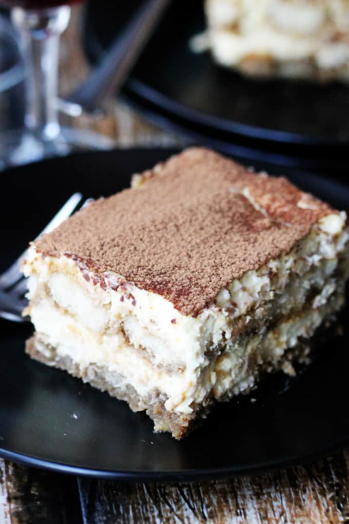 Authentic Italian Tiramisu dessert
