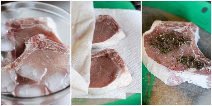 Steps to make mushroom pork chops