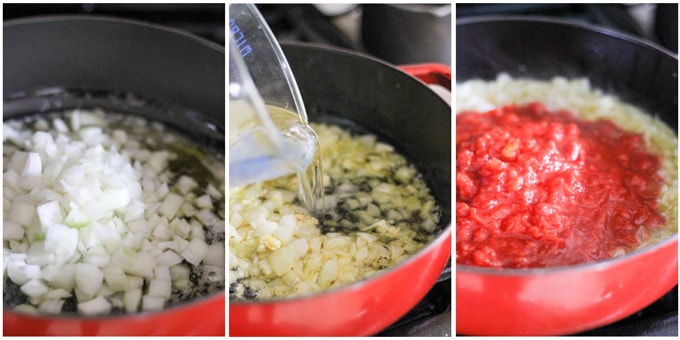 Steps to make pasta alla vodka