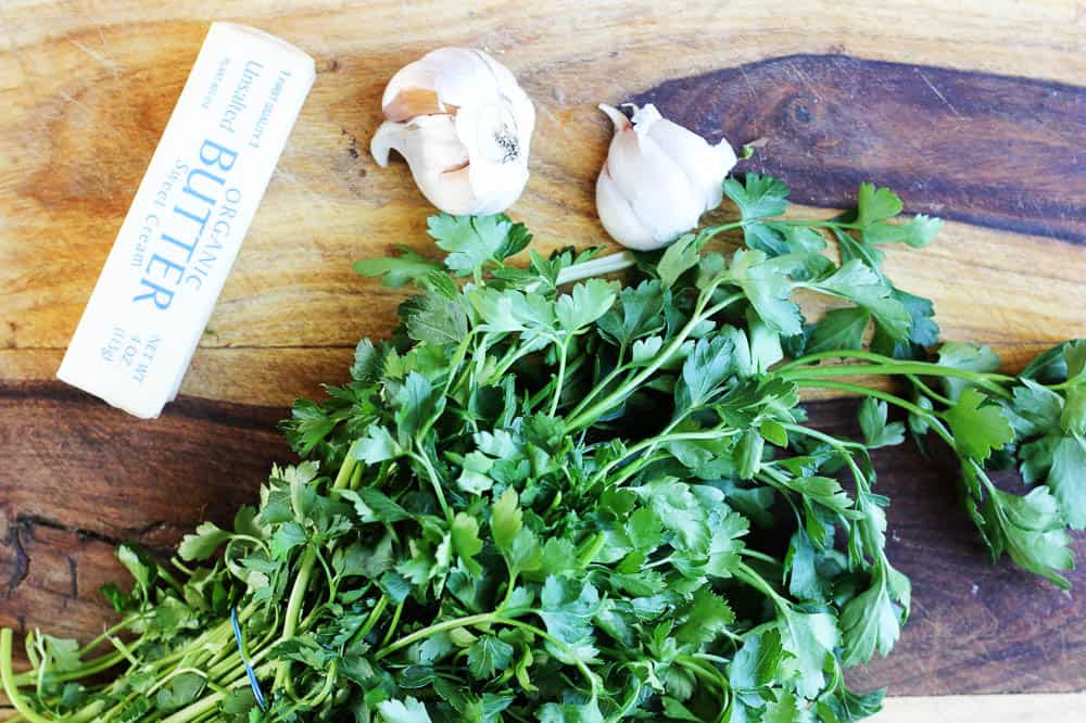 Ingredience for compound butter